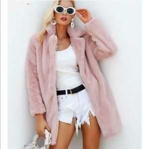 J Crew Neverend Faux Fur Coat